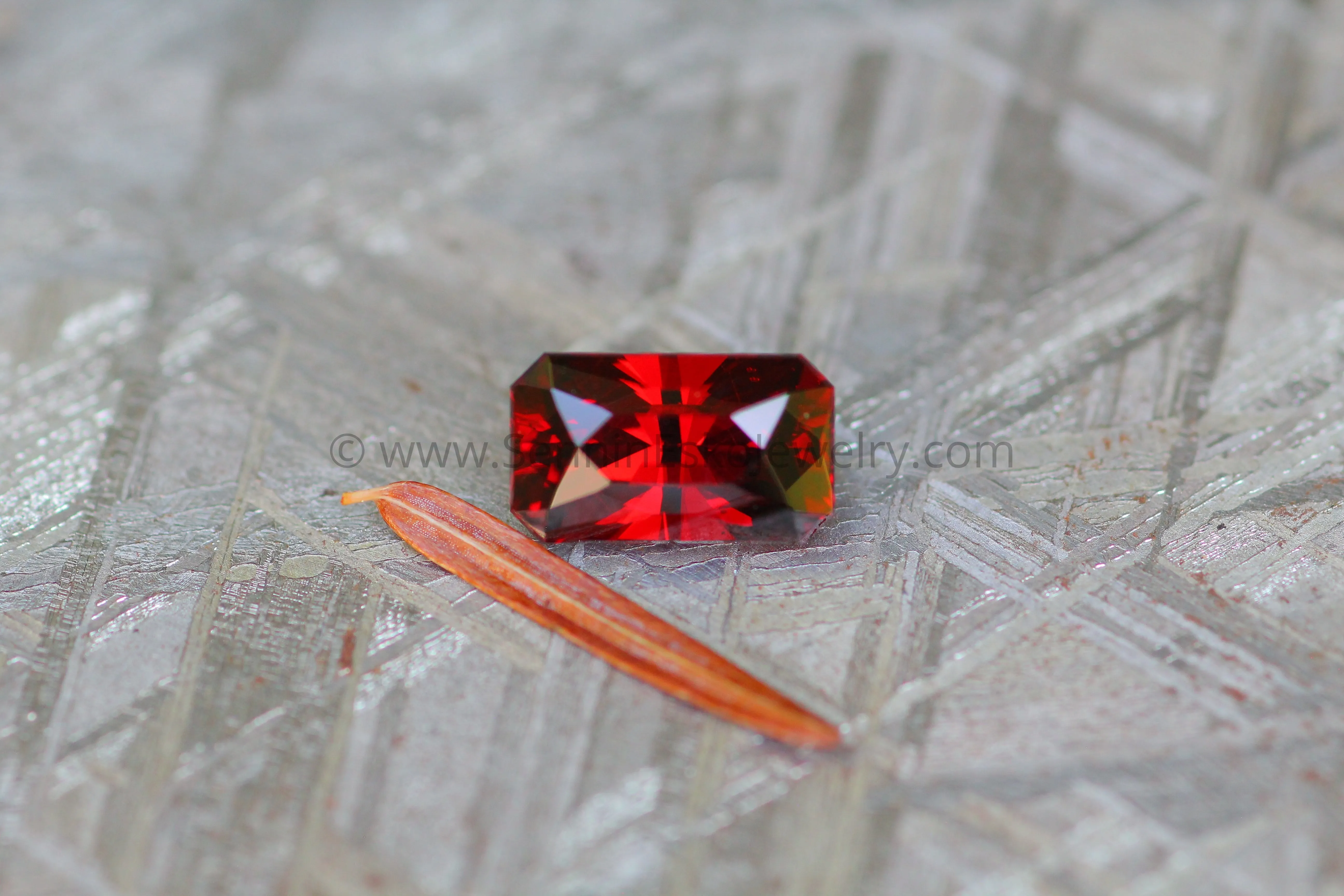 1.48 Carat Almandine Garnet - 7.7x4.4mm