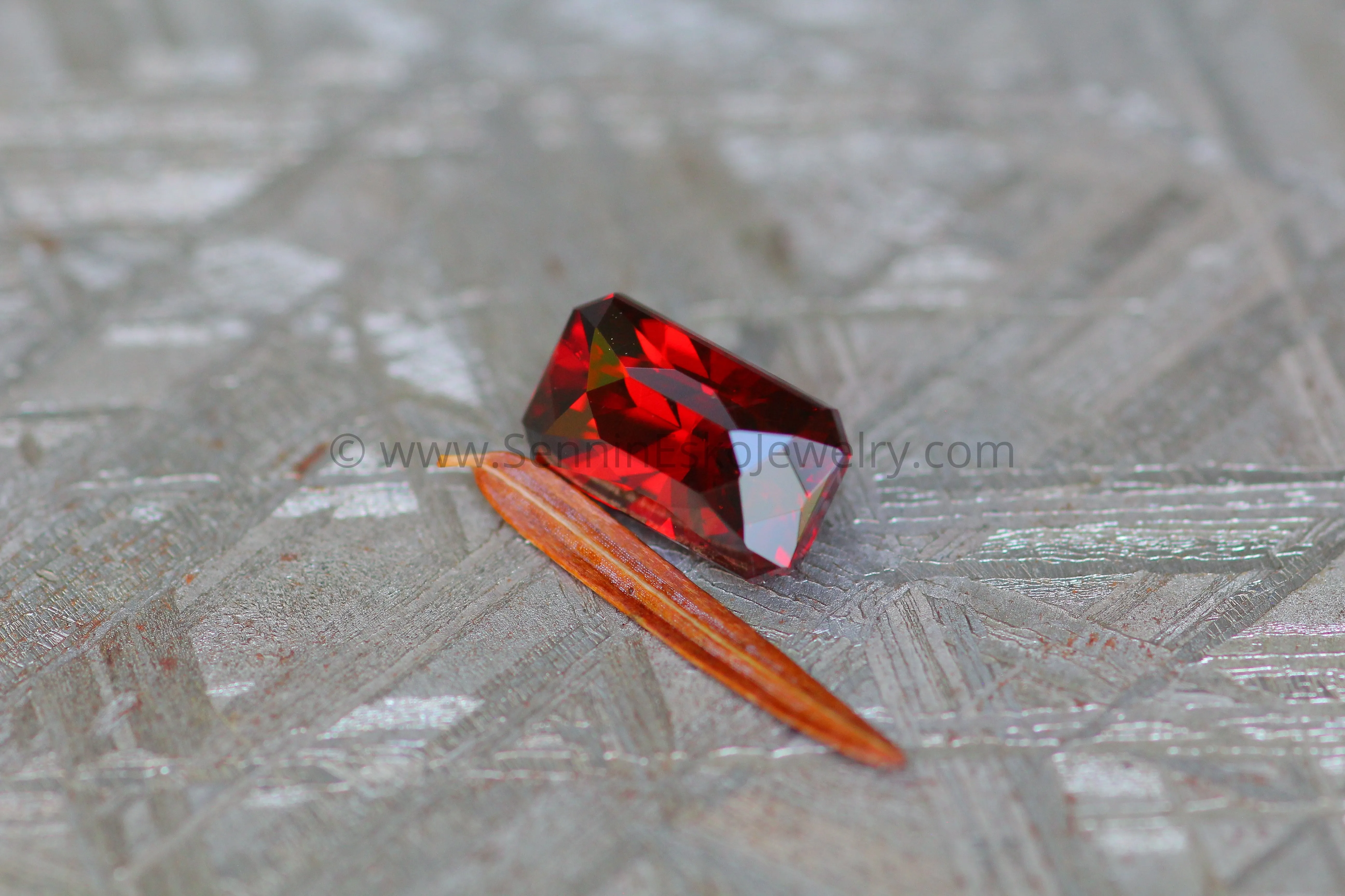 1.48 Carat Almandine Garnet - 7.7x4.4mm