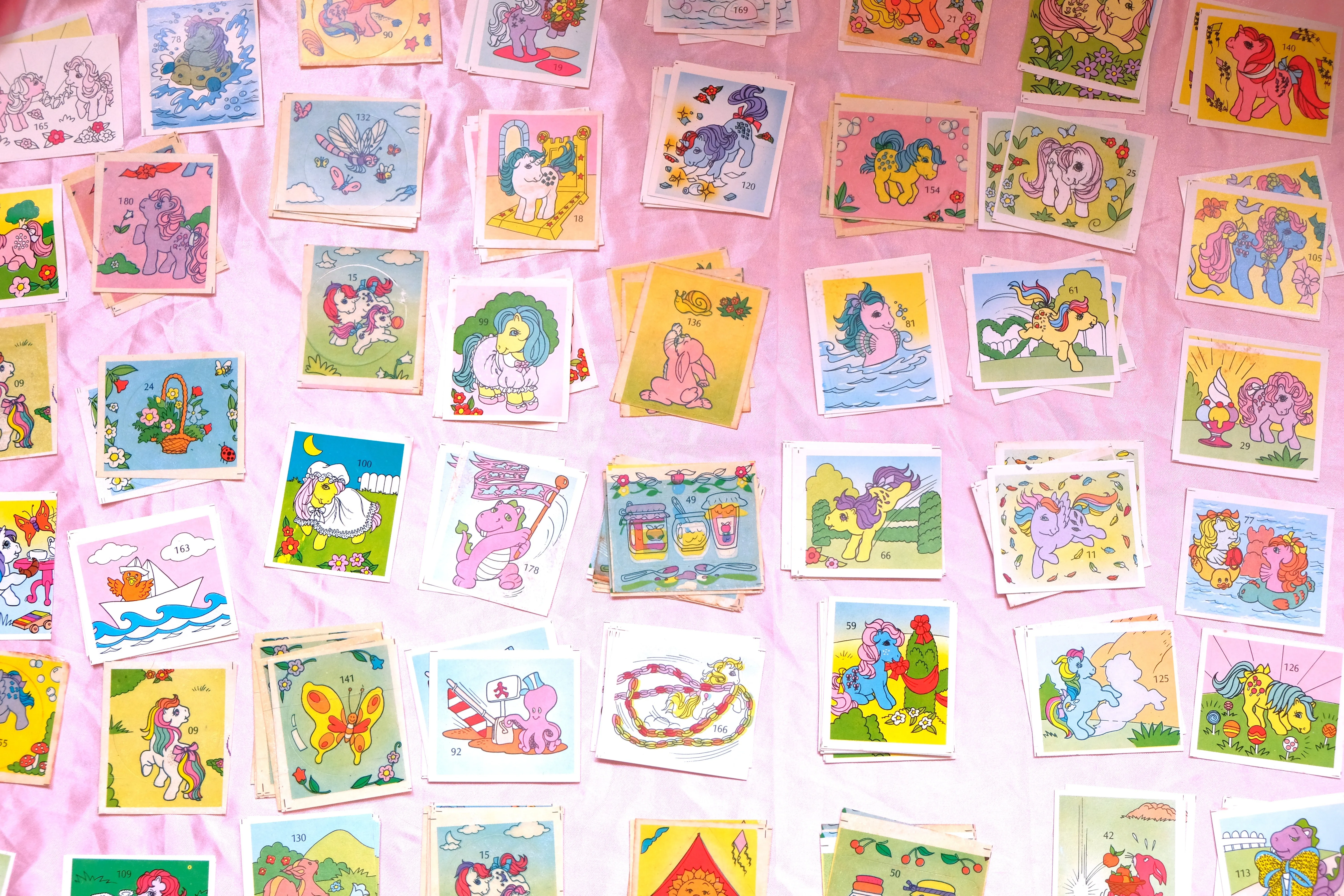 1986 My little Pony Stickers