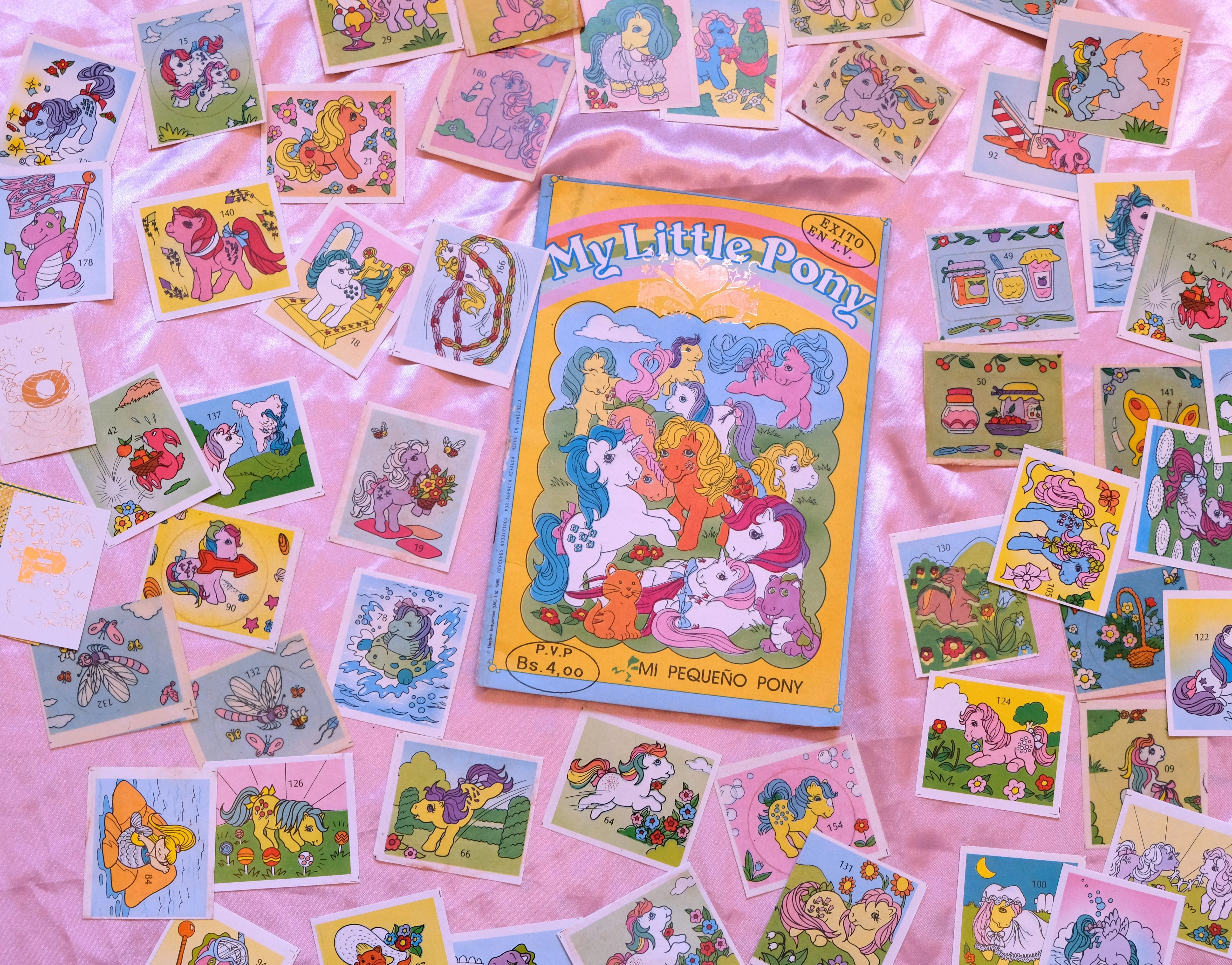 1986 My little Pony Stickers