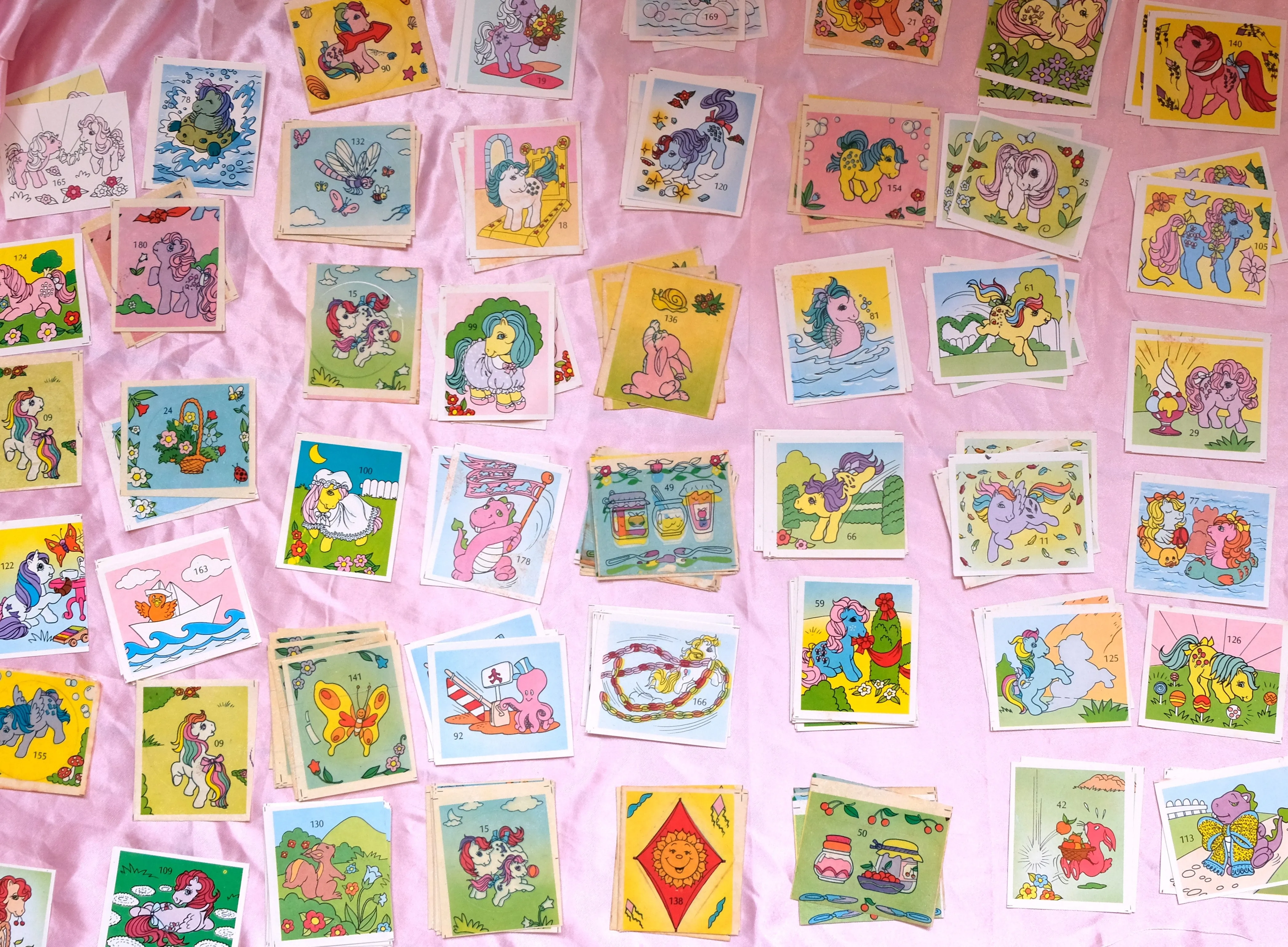 1986 My little Pony Stickers