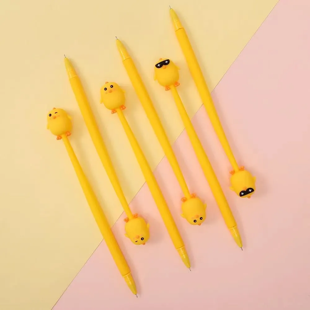 22499 CUTE CHICKS WIGGLE GEL PEN-48