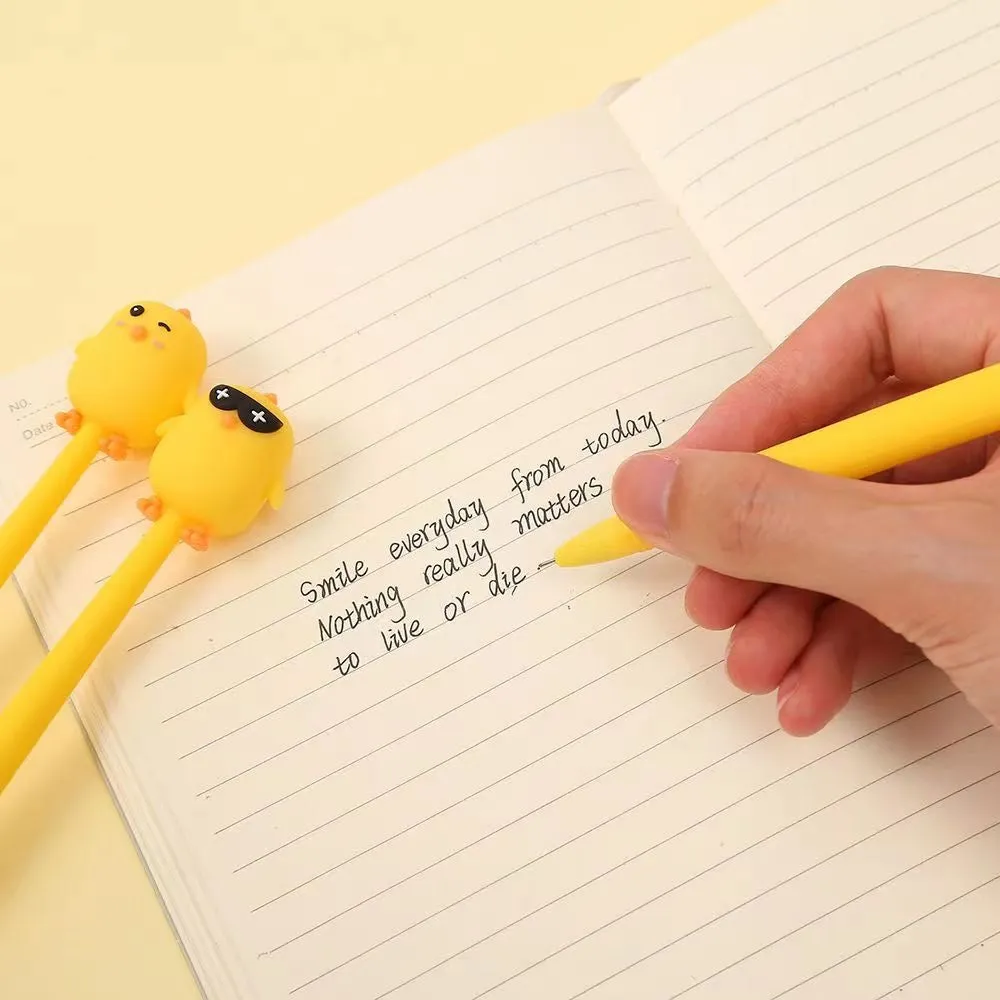 22499 CUTE CHICKS WIGGLE GEL PEN-48