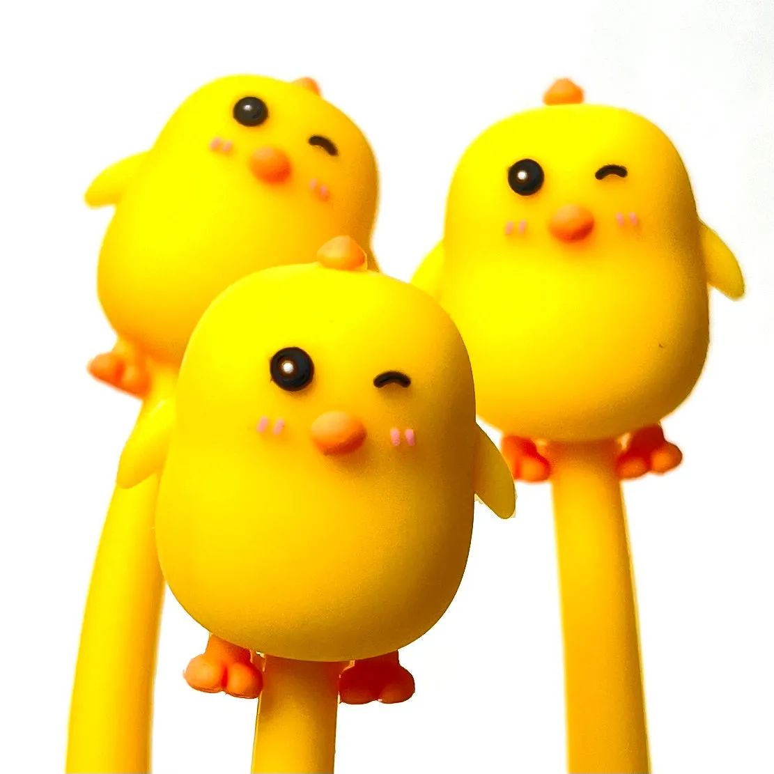 22499 CUTE CHICKS WIGGLE GEL PEN-48