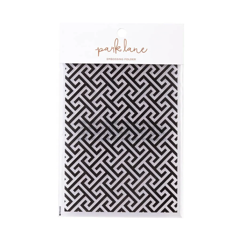 5x7 Embossing Folder Greek Key