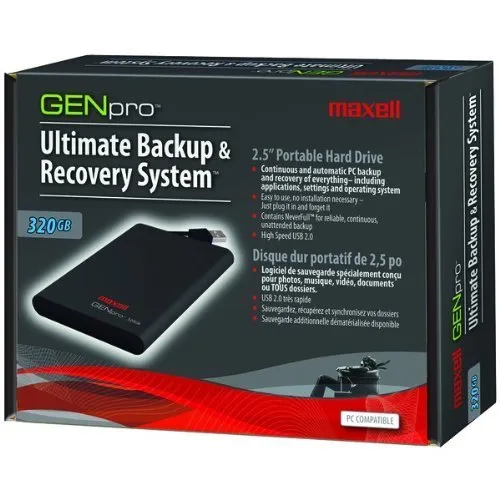 665207 320 GB External Hard Drive