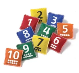 Bean Bags Number/Dot  1 - 10