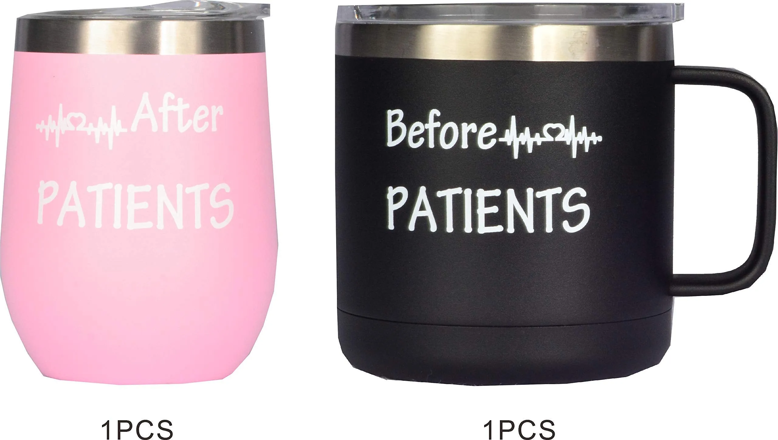 Before Patients After Patients Coffee Mug Tumbler, Graduation Gifts For Doctors Dentist