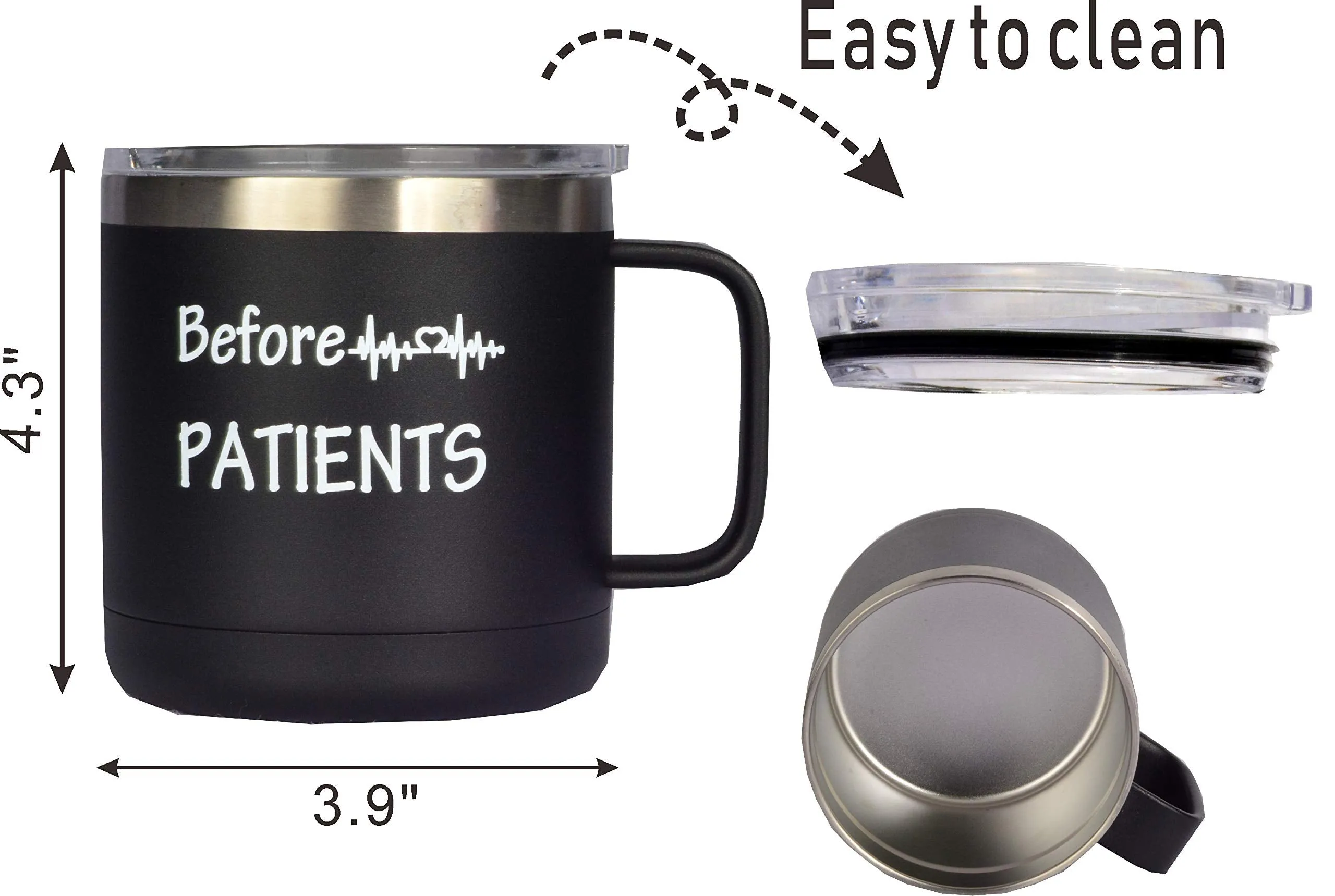 Before Patients After Patients Coffee Mug Tumbler, Graduation Gifts For Doctors Dentist