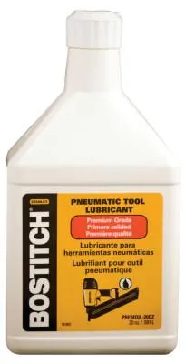 Bostitch® Industrial Pneumatic Tool Lubricants, 20 oz, Bottle, PREMOIL-20OZ