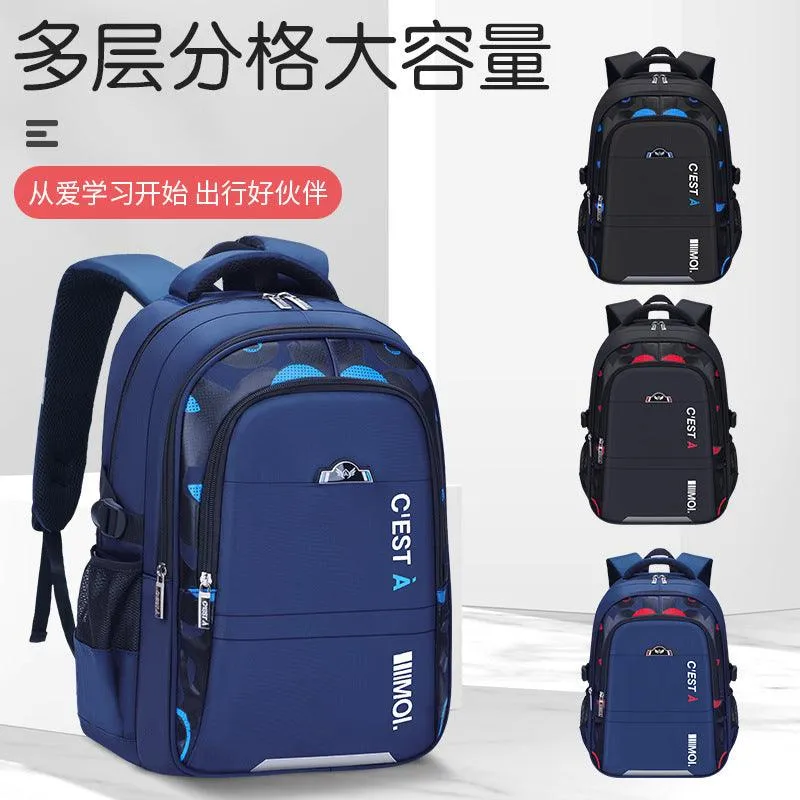 Boys School Bag 3 - 6 Grade - KL2650