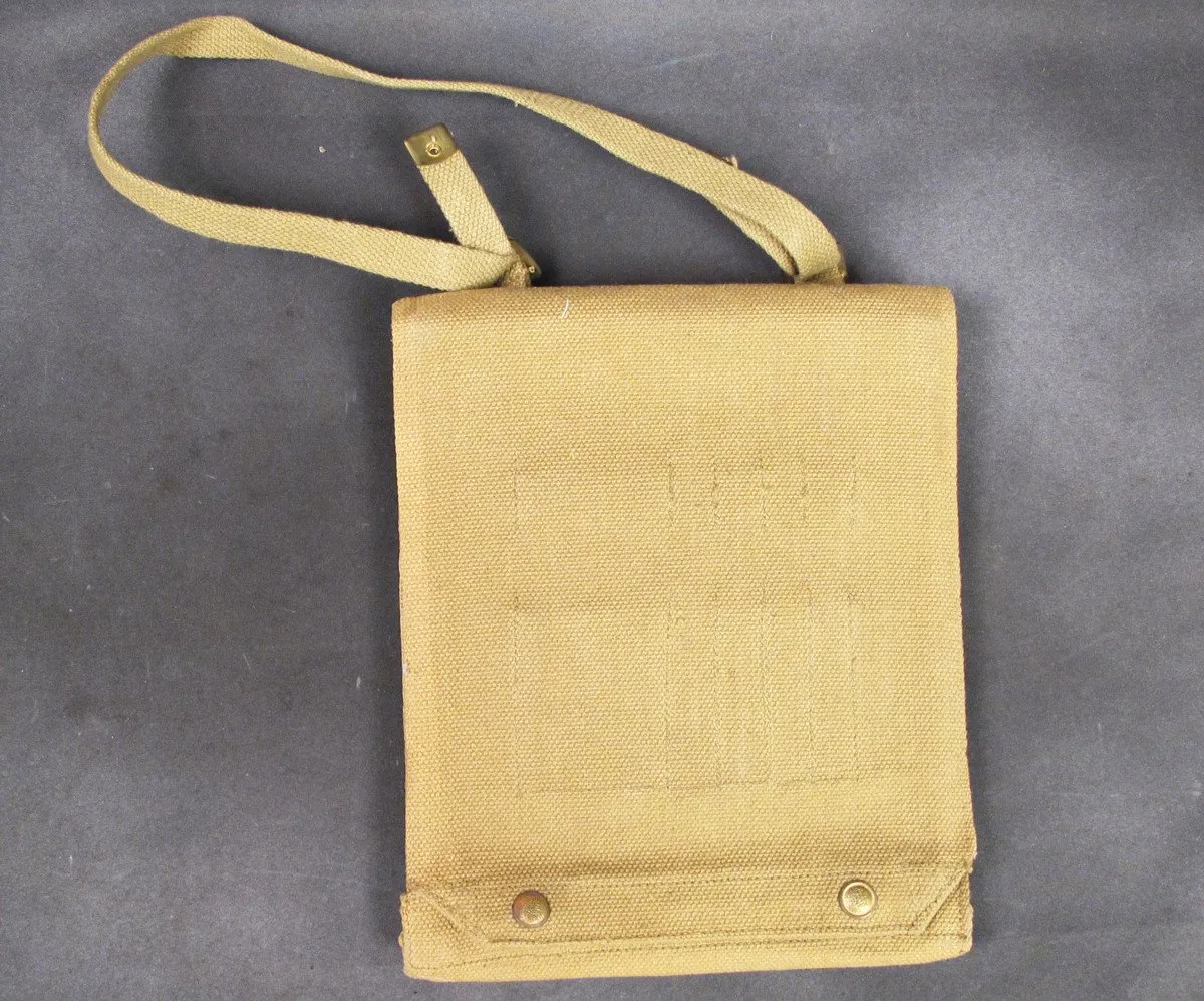 British WWII Officer Map Case: WW2 Dated