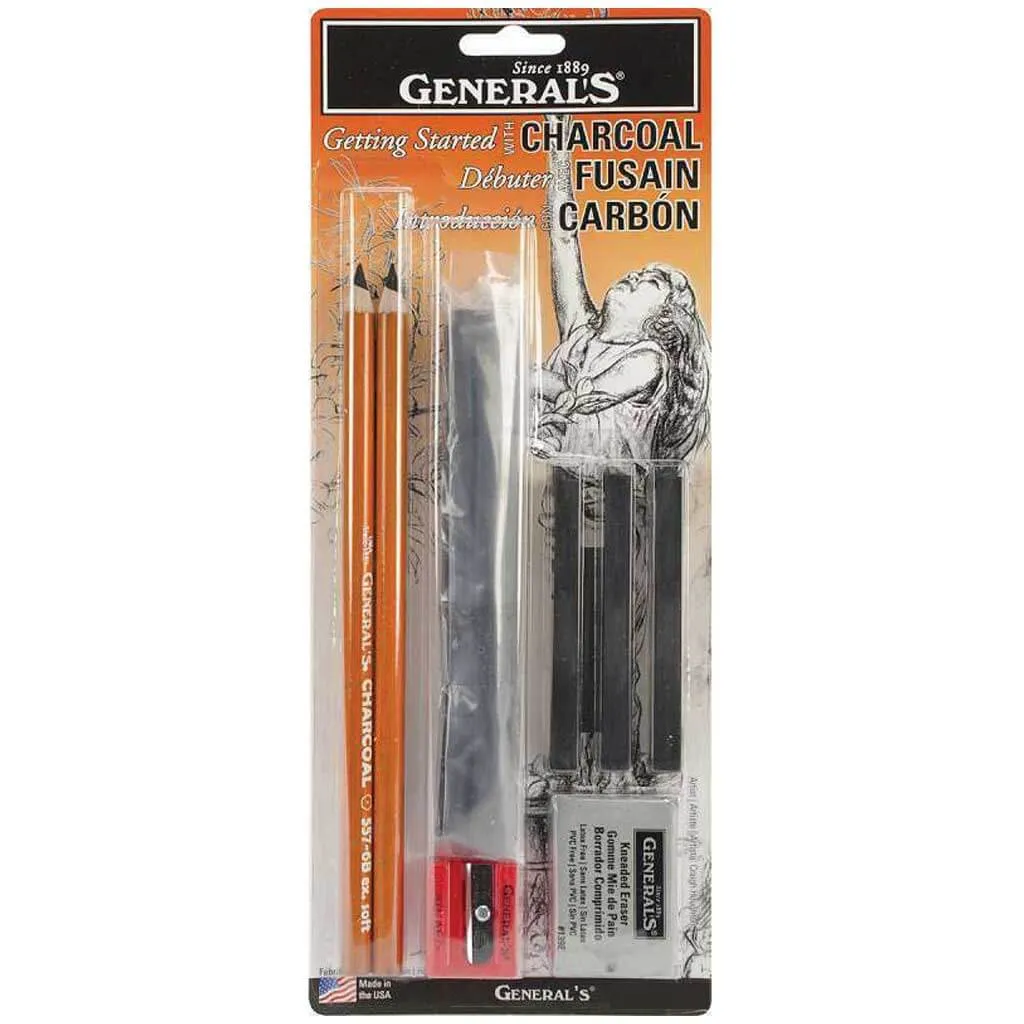 Charcoal Drawing Assortment Set