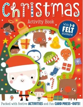 Christmas Felt Sticker Activity Book