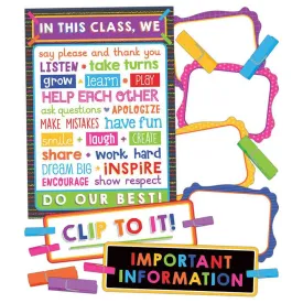 Clip Chart Classroom Management Bulletin Board Set