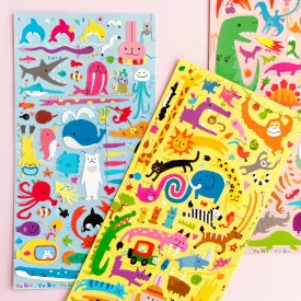 Colorful Animal Stickers