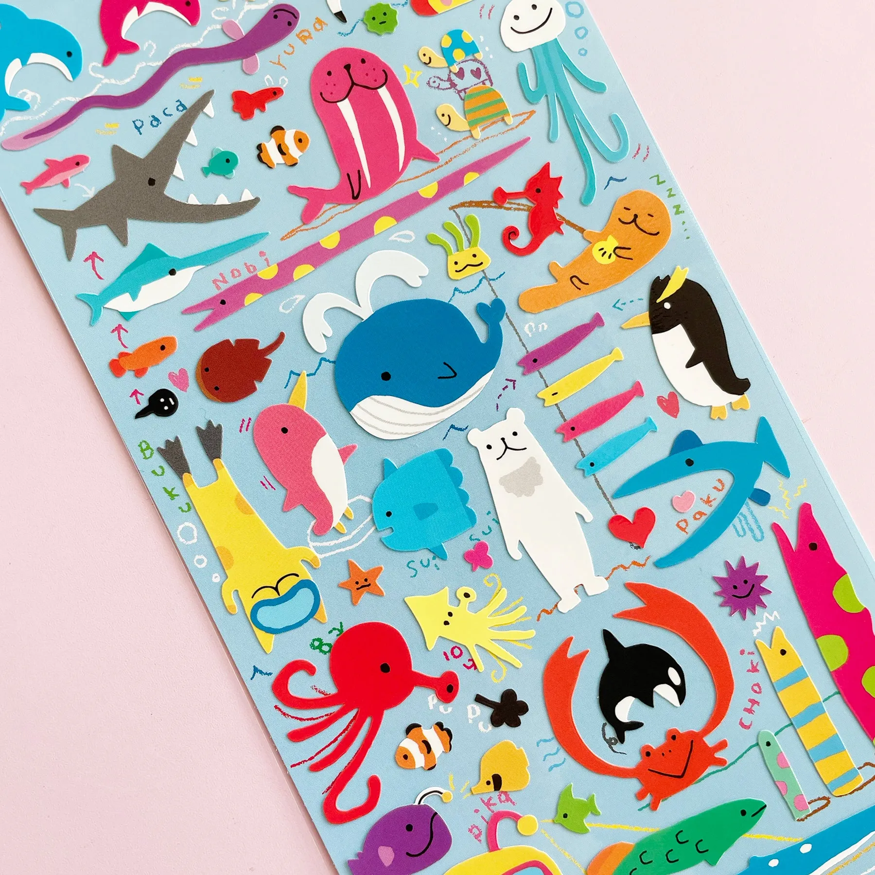 Colorful Animal Stickers