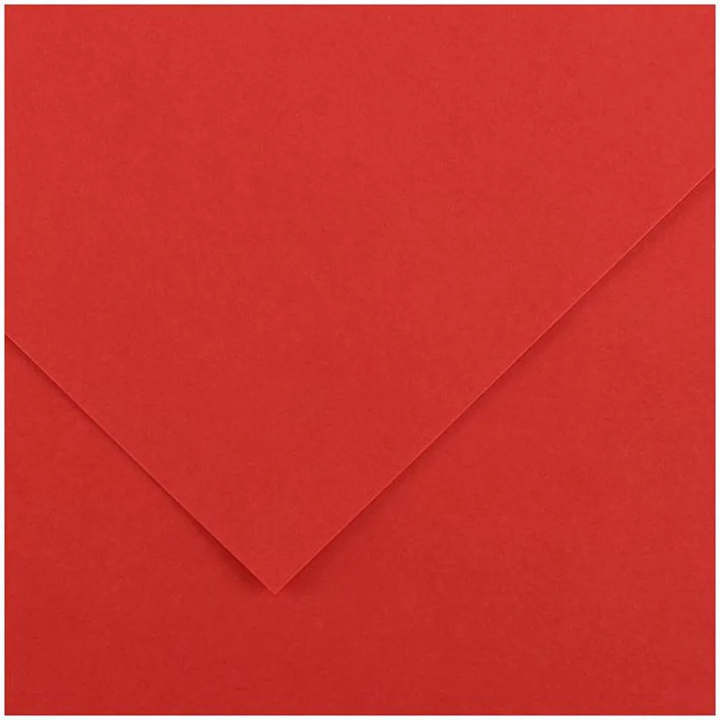 Colorline Paper Sheets 8.5in x 11in 300gsm Red