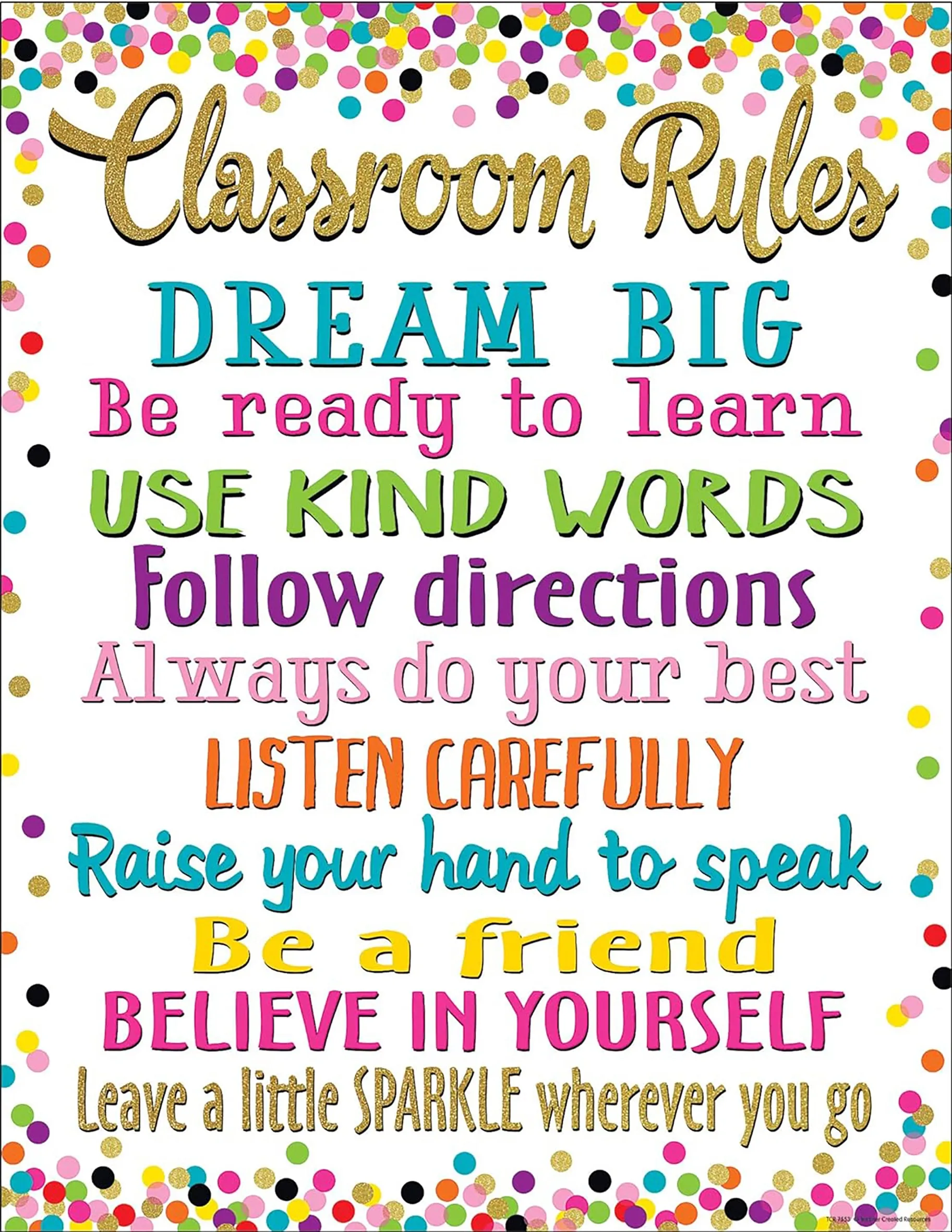 Confetti Classroom theme