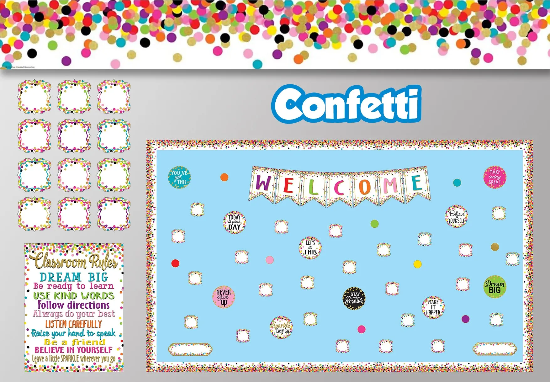 Confetti Classroom theme