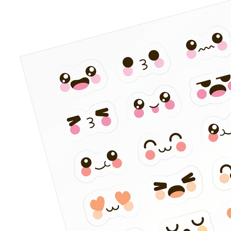 Cute Expressions Stickers