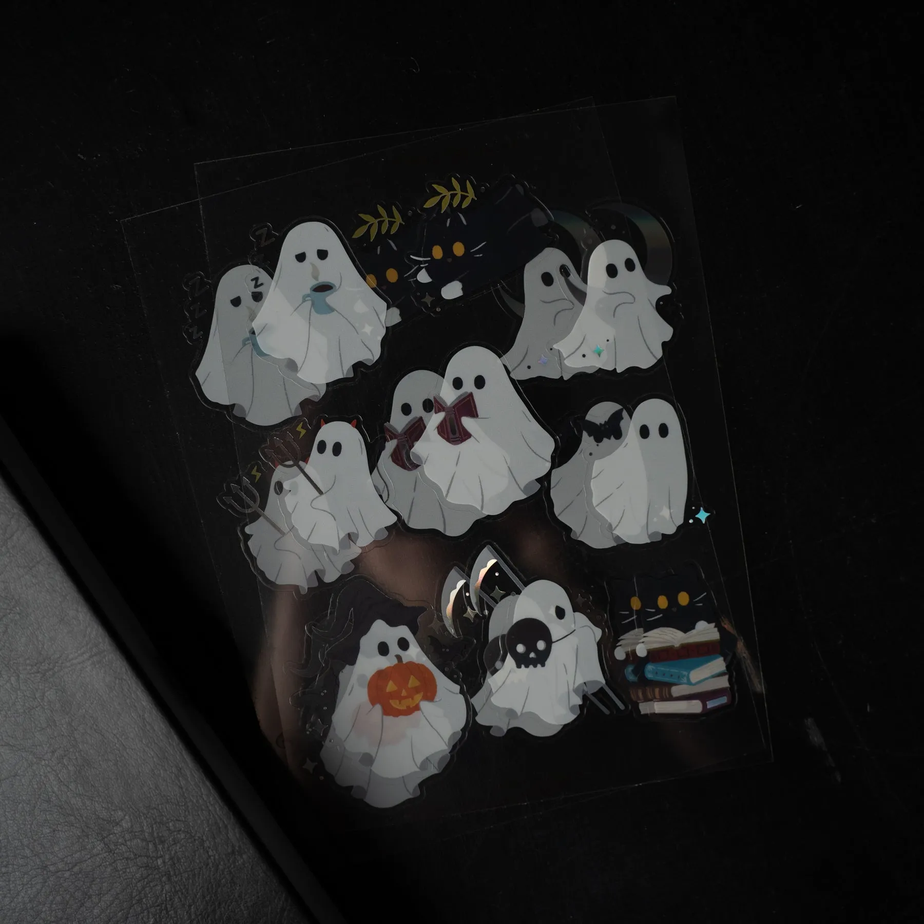 Cute Ghost Sticker Set