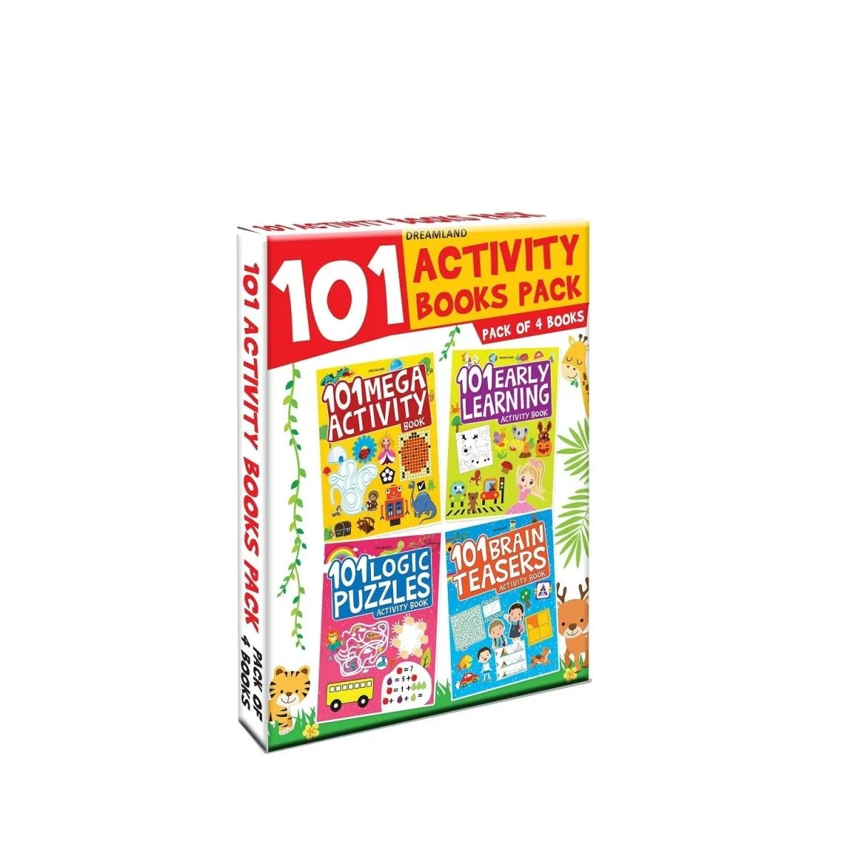 Dreamland Publications 101 Activity Books (A Set of 4 Books)