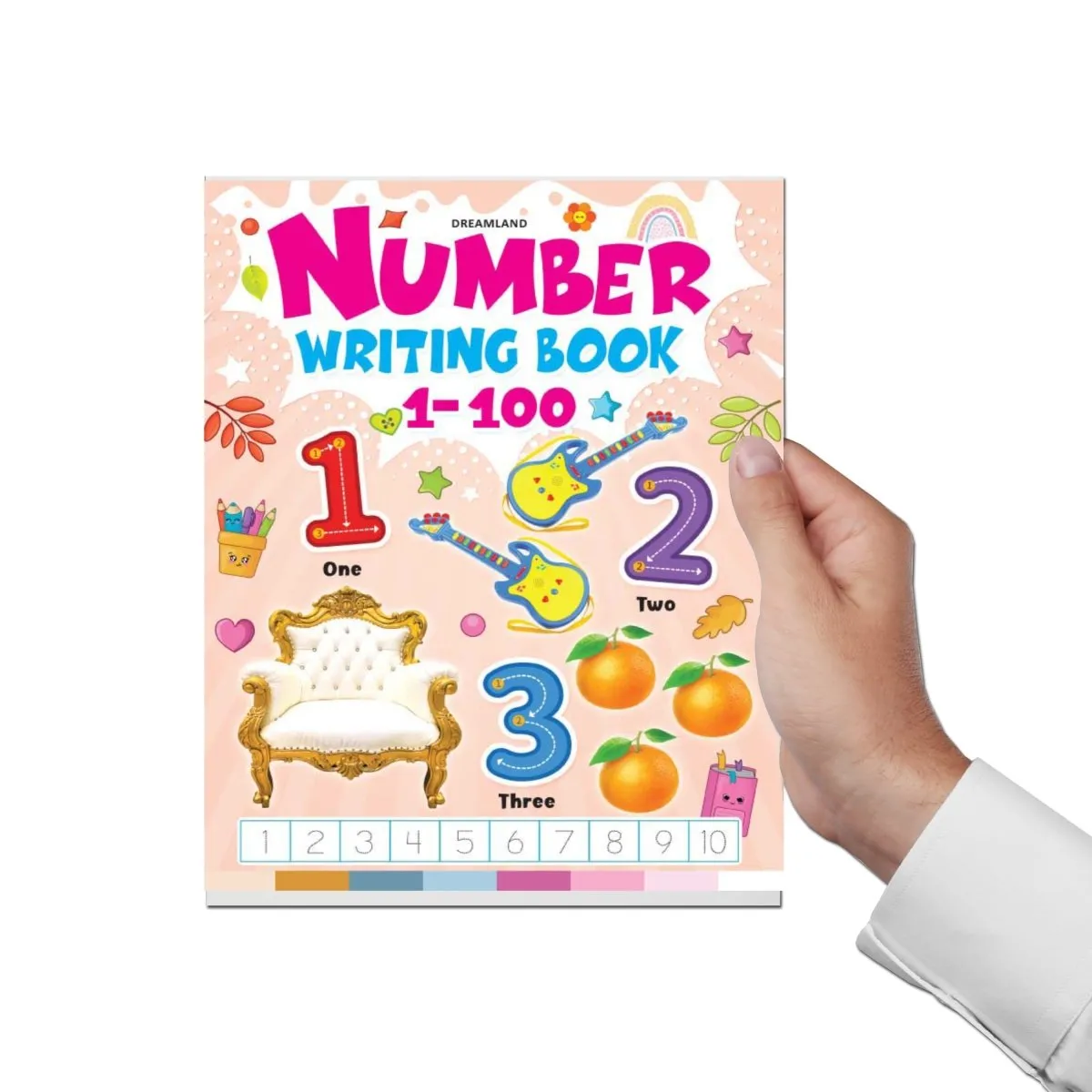 Dreamland Publications Number Writing Book (4 Titles) Pack