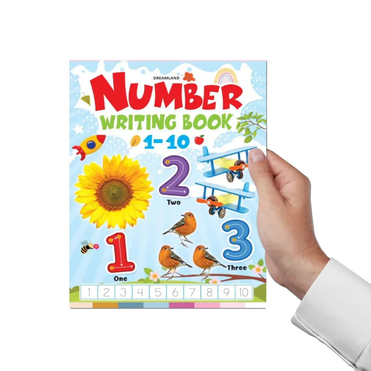 Dreamland Publications Number Writing Book (4 Titles) Pack