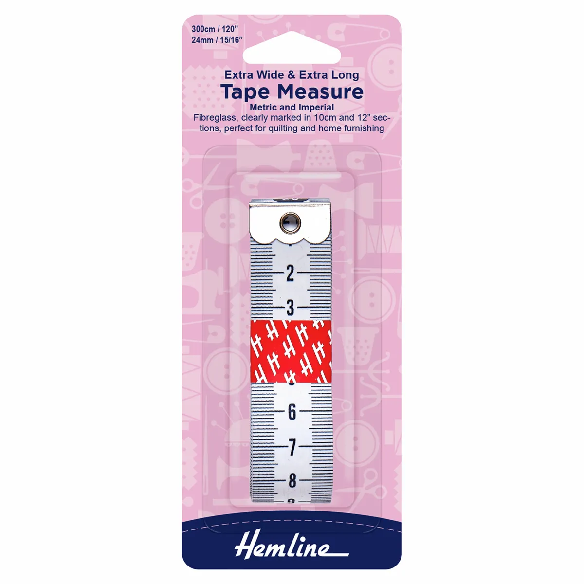 Extra Wide/Extra Long Tape Measure - 300cm