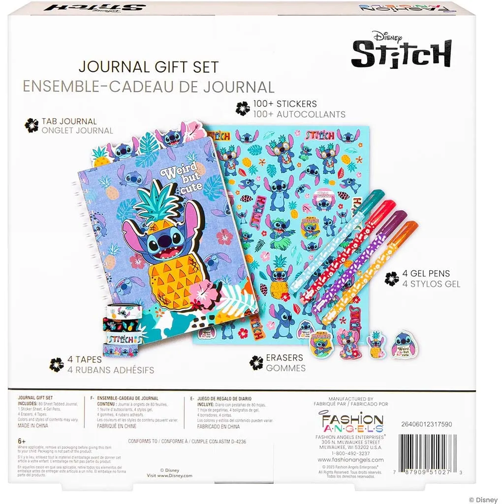 FA Disney Stitch Journal Gift Set