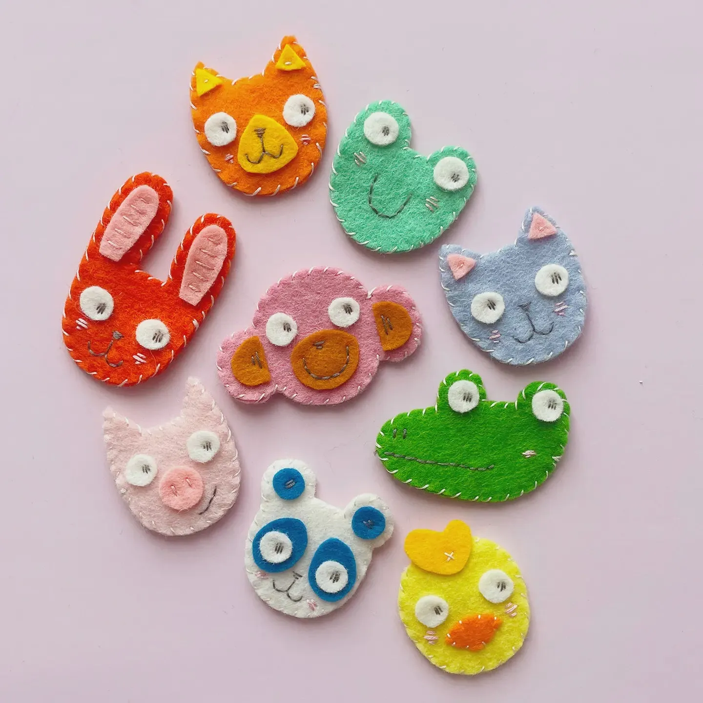 Fair Play Felt Animal Magnets