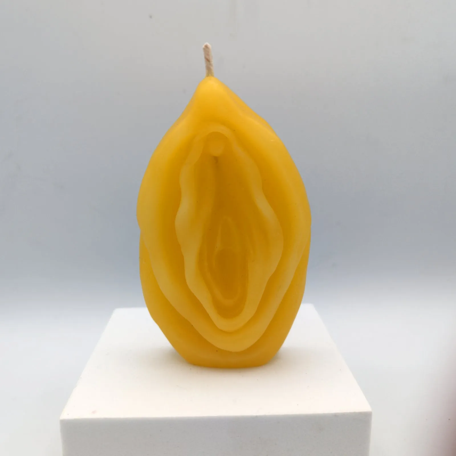 Fiery Vulvas - Wax Play Vulva Candle - Vagina Candle - Cunt Candle