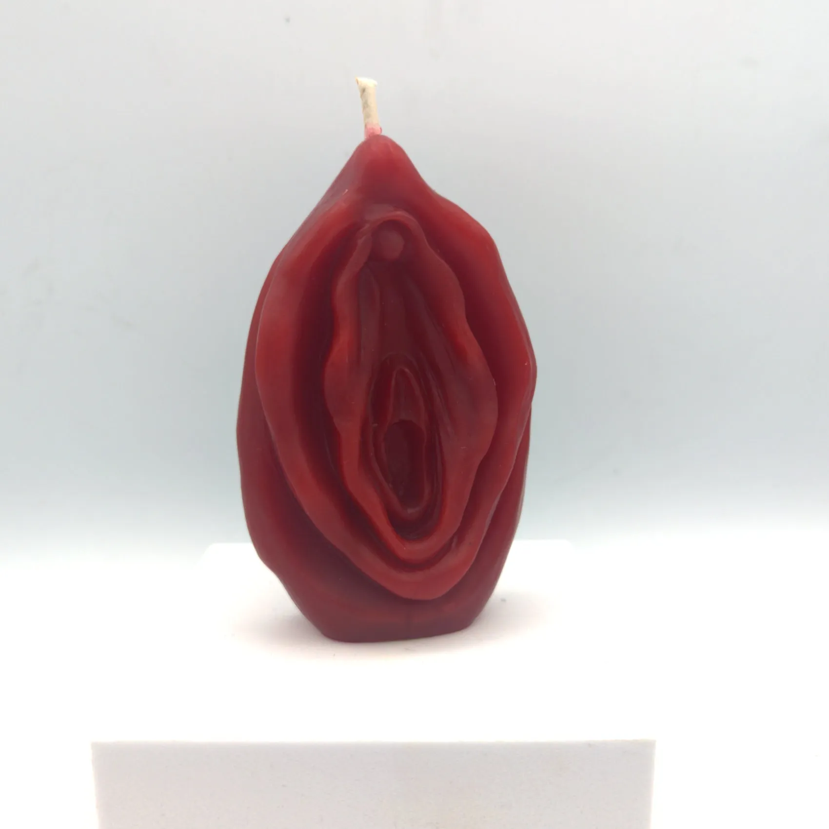 Fiery Vulvas - Wax Play Vulva Candle - Vagina Candle - Cunt Candle