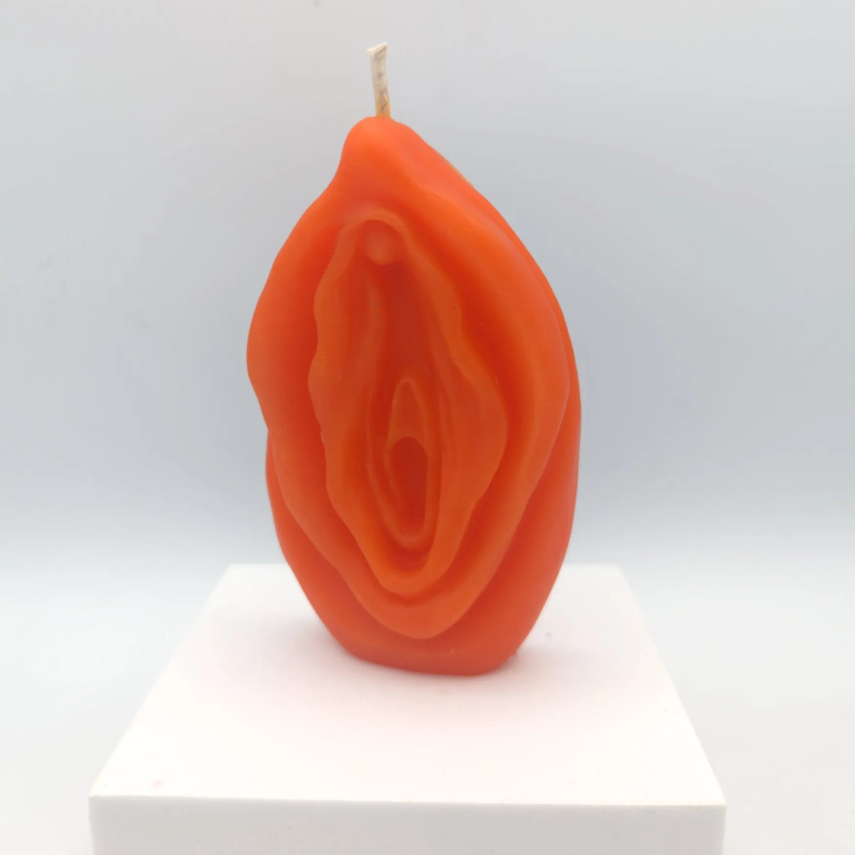 Fiery Vulvas - Wax Play Vulva Candle - Vagina Candle - Cunt Candle