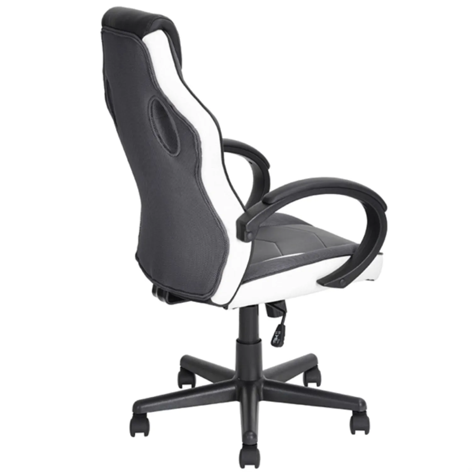 HAWK SERIES/ 4534 GAMING CHAIR (BLACK & WHITE)