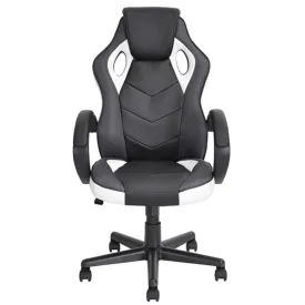 HAWK SERIES/ 4534 GAMING CHAIR (BLACK & WHITE)