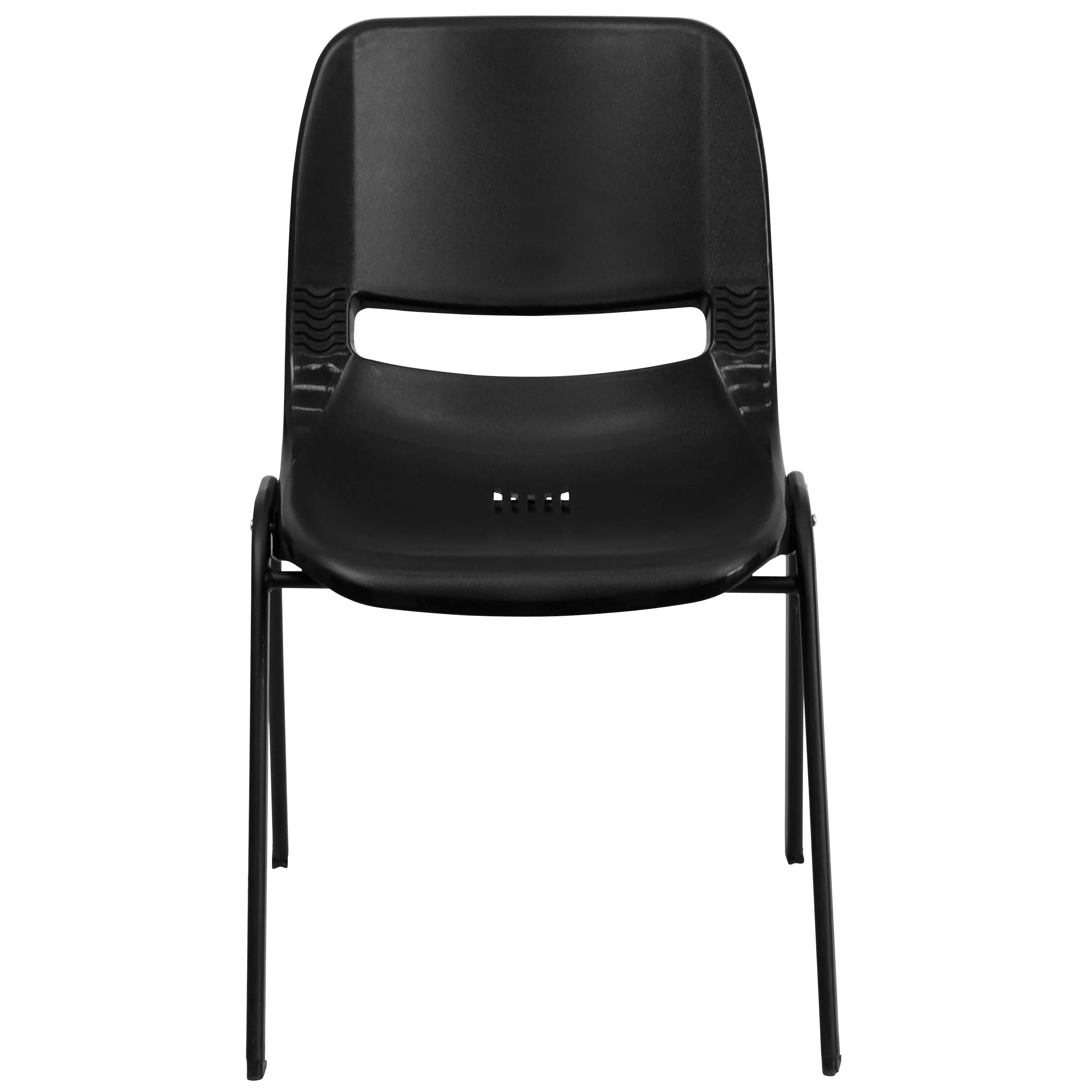 HERCULES Series 440 lb. Capacity Kid's Ergonomic Shell Stack Chair with 12" Seat Height