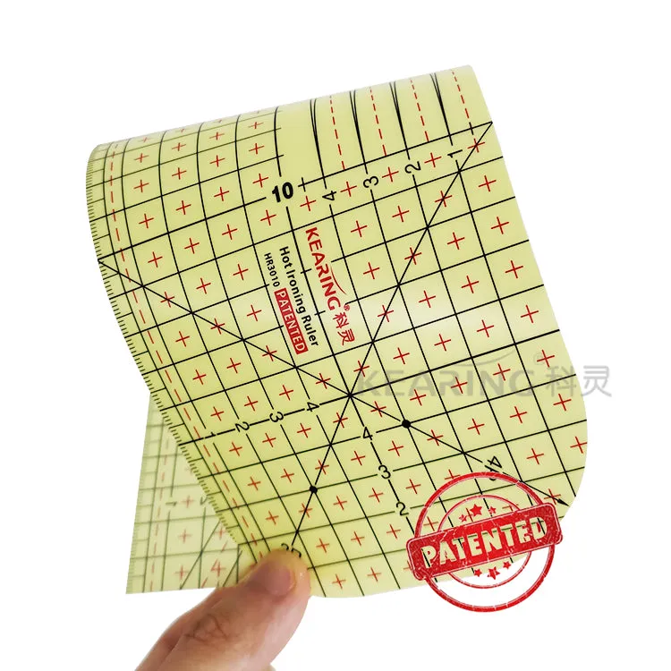 Hot Ironing Ruler by Kearing - 30 x 10cm