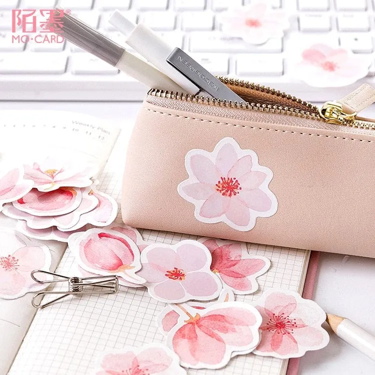 Japanese Sakura Planner Flower Diary Deco