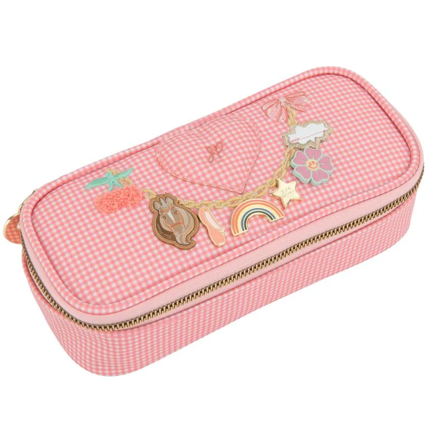 Jeune Premier Pencil Box | Vichy Love Pink