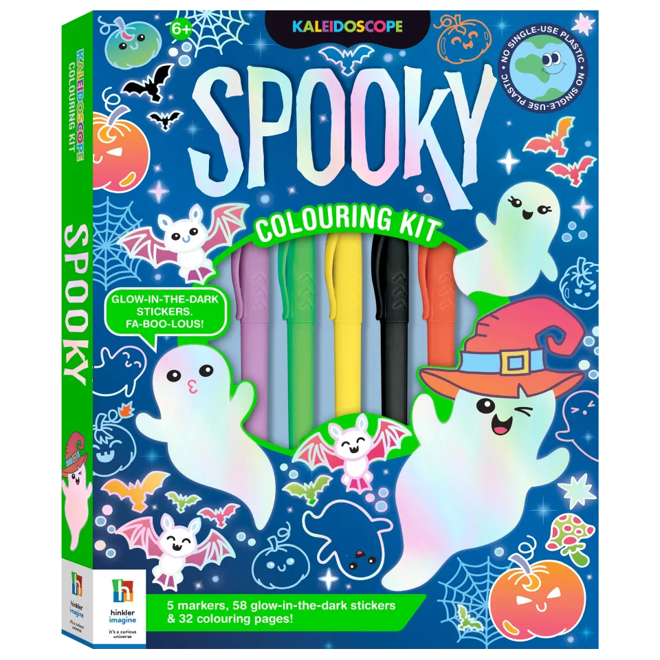 Kaleidoscope Colouring Kit: Spooky Colouring