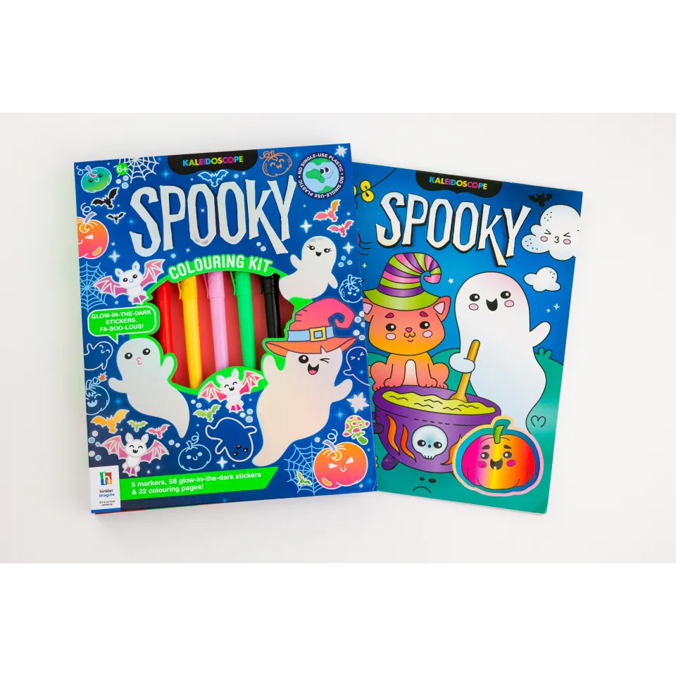 Kaleidoscope Colouring Kit: Spooky Colouring