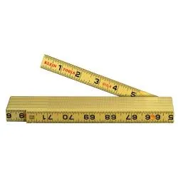 Klein Tools Fiberglass Inside-Read Folding Rulers