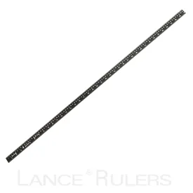 LANCE 40" TOP/BOTTOM LEFT/RIGHT ENGLISH/METRIC RULE