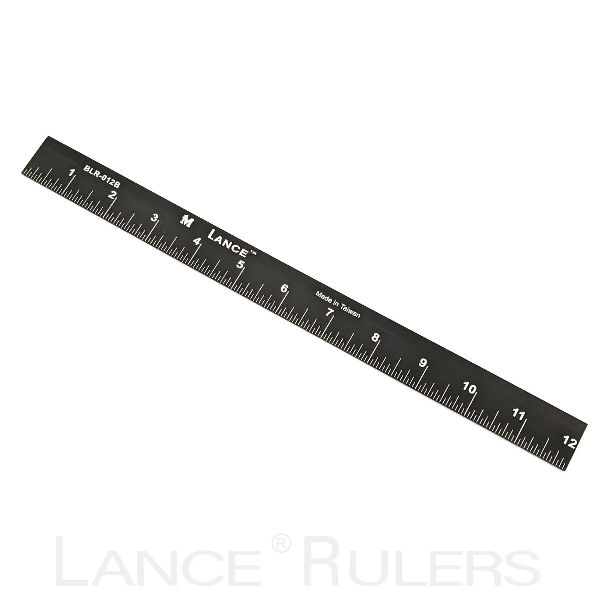 LANCE 60" BLACK ANODIZED LEFT/RIGHT BOTTOM EDGE RULE