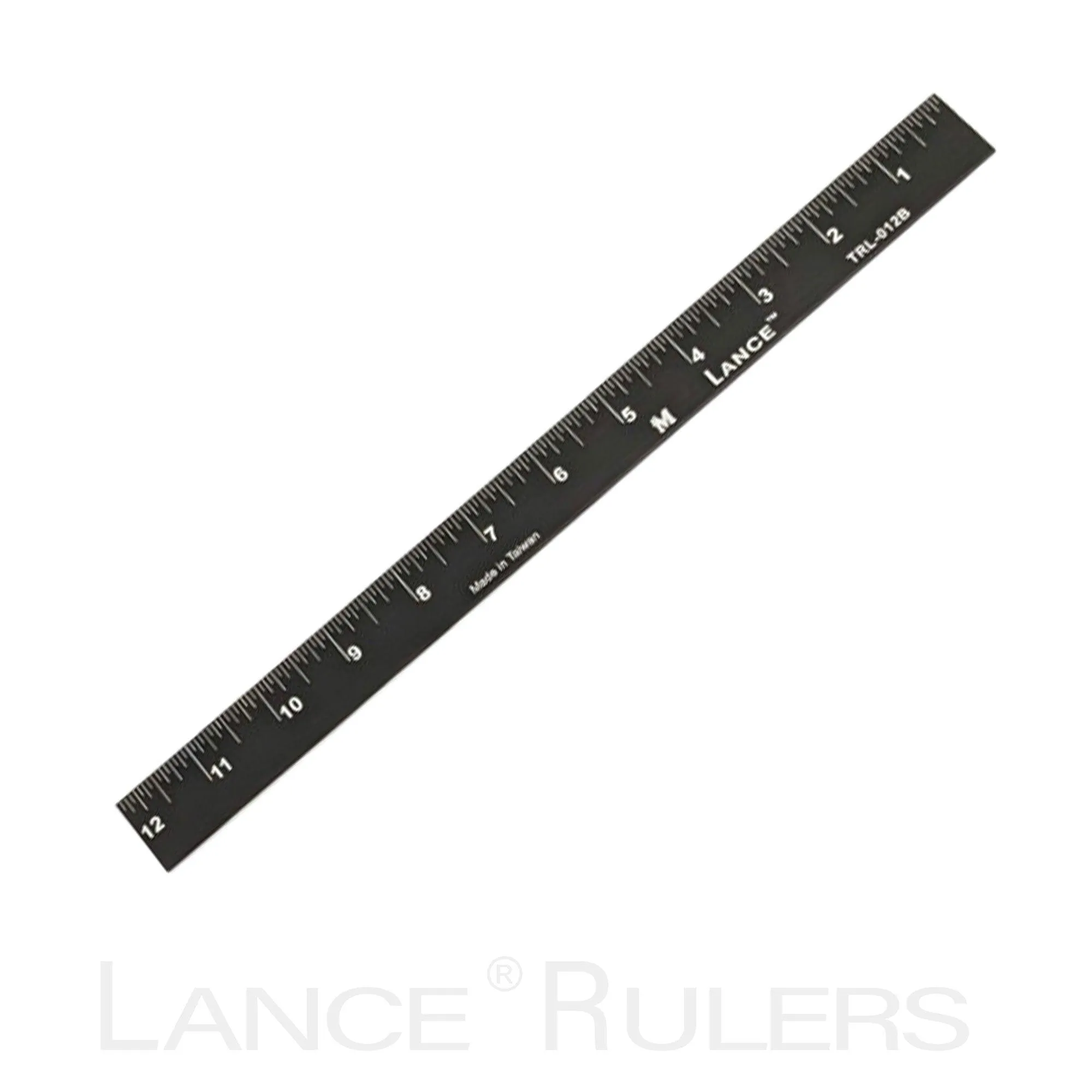 LANCE 72" BLACK ANODIZED RIGHT/LEFT TOP EDGE RULE