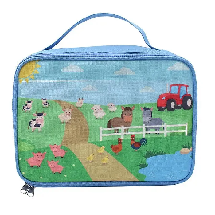 Little Stars Lunch Bag (Vehicles / Unicorn / Farm)