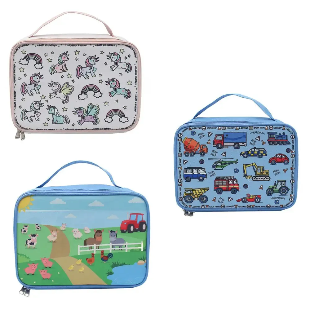 Little Stars Lunch Bag (Vehicles / Unicorn / Farm)