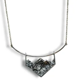 Mountains Pendant by Nancy Rousseau